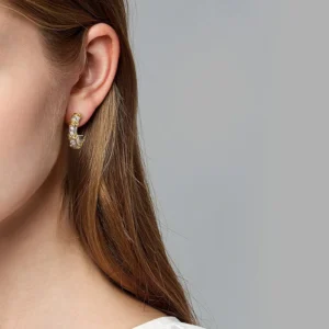 Orecchini Schlumberger Eternity in Argento 925 e Moissanite - immagine 6